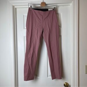 A New Day Mauve Pants Skinny Ankle Size 6 Pink Side Zip NWT